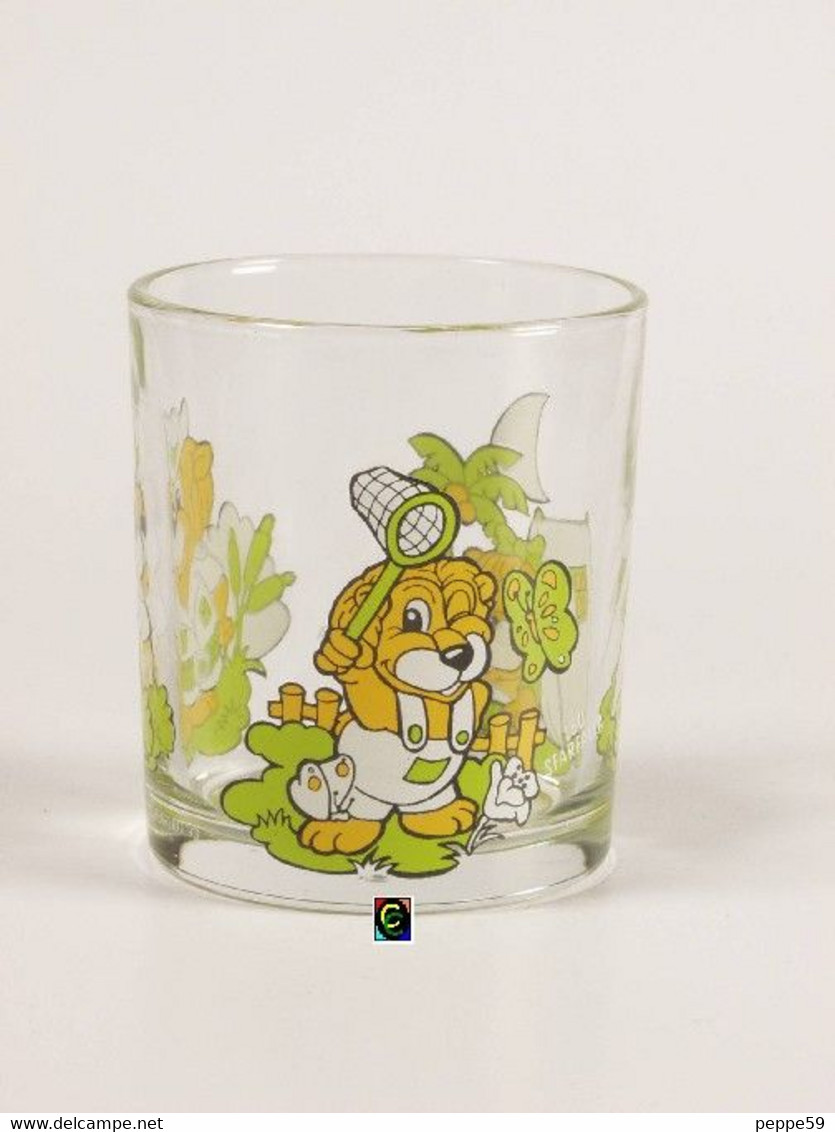 Bicchiere O Bicchieri Nutella Kinder Ferrero 1993 - Leoventuras  3 ( Glass - Glasses - Verres - Vasos - Glaser ) - Nutella