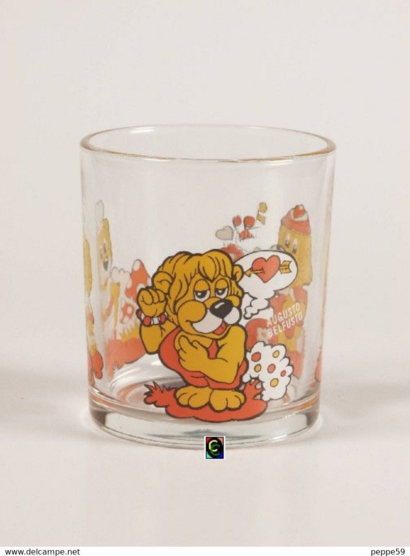 Bicchiere O Bicchieri Nutella Kinder Ferrero 1993 - Leoventuras  4 ( Glass - Glasses - Verres - Vasos - Glaser ) - Nutella