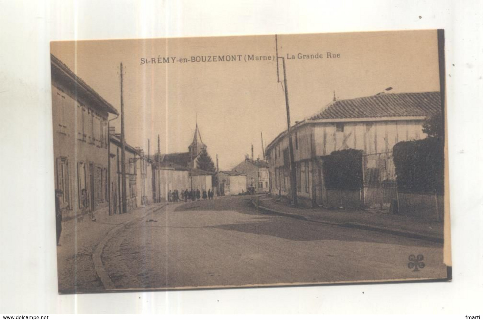 Saint Rémy En Bouzemont, La Grande Rue - Saint Remy En Bouzemont