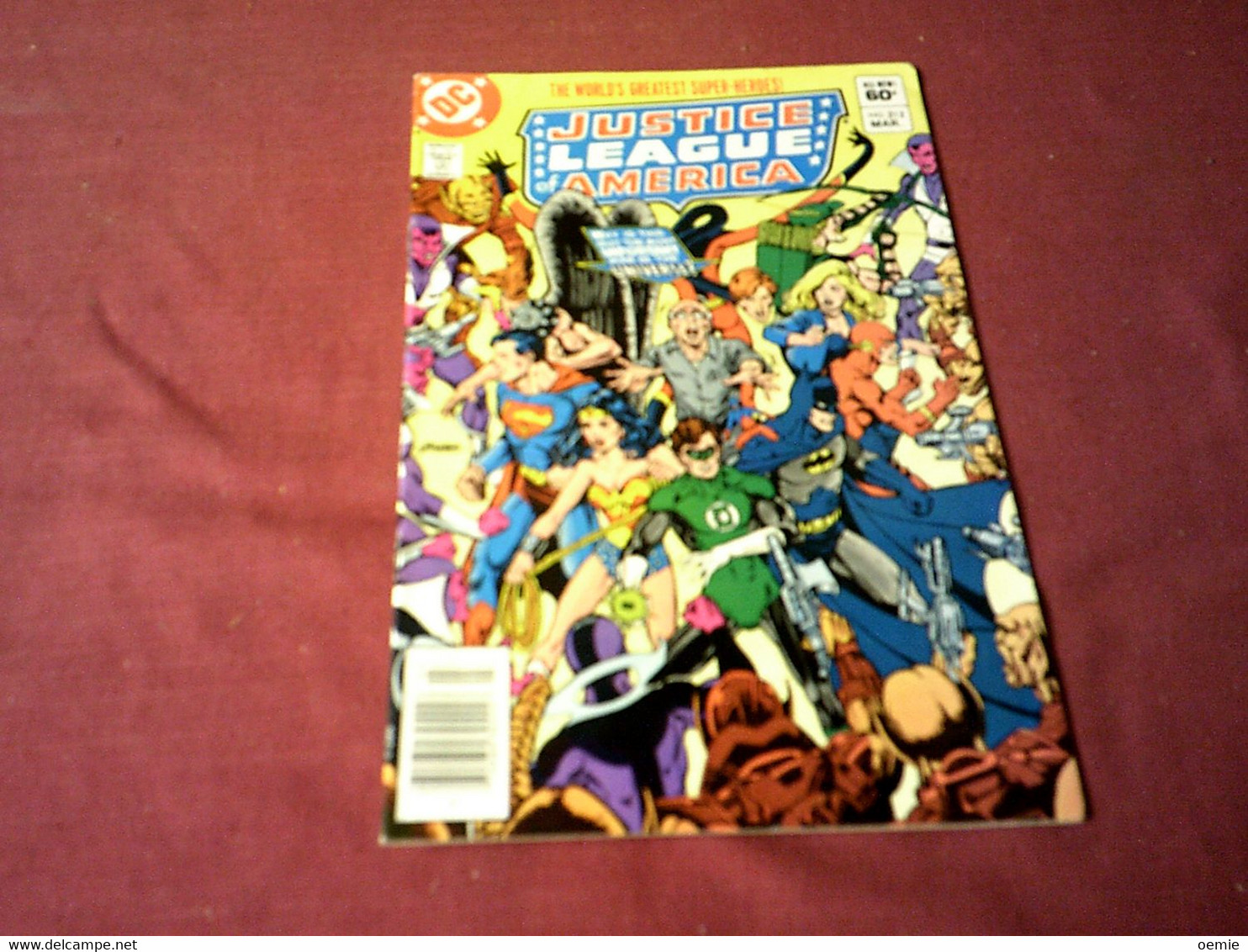 JUSTICE LEAGUE  AMERICA  N° 212 MAR 1983 - DC