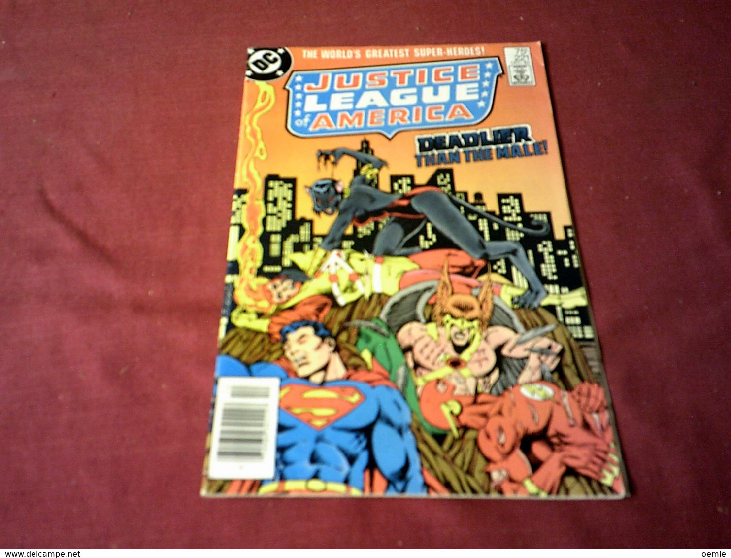 JUSTICE  LEAGUE  AMERICA   N° 221 DEC 83 - DC