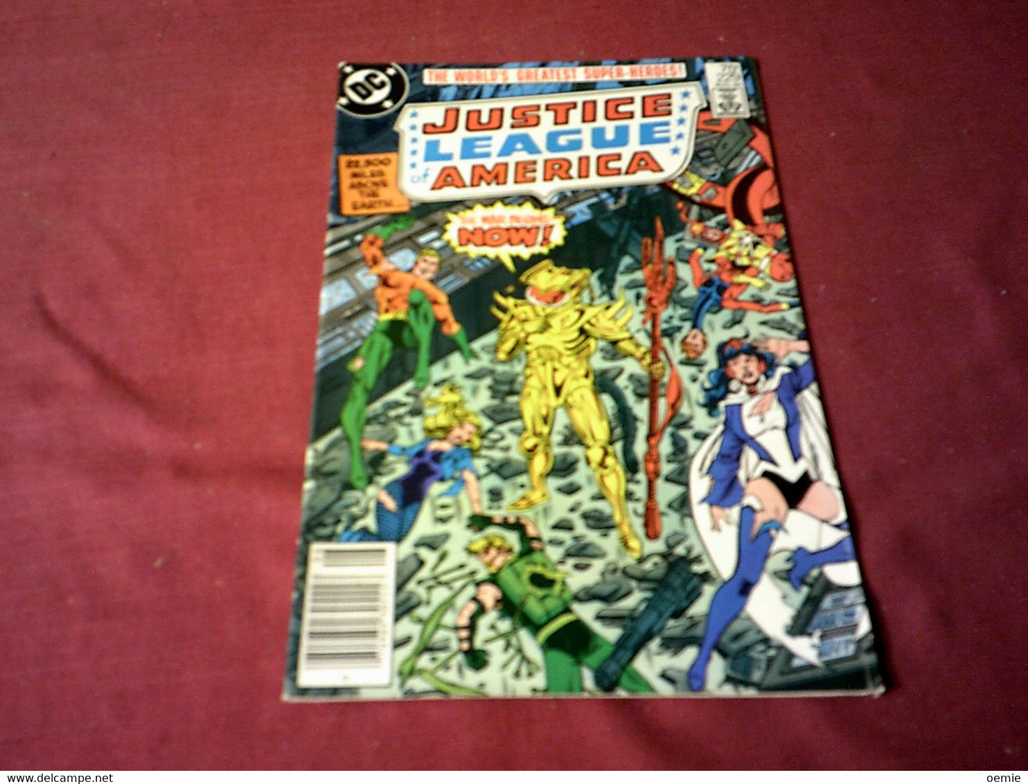 JUSTICE  LEAGUE  AMERICA   N° 229  AUG 84 - DC