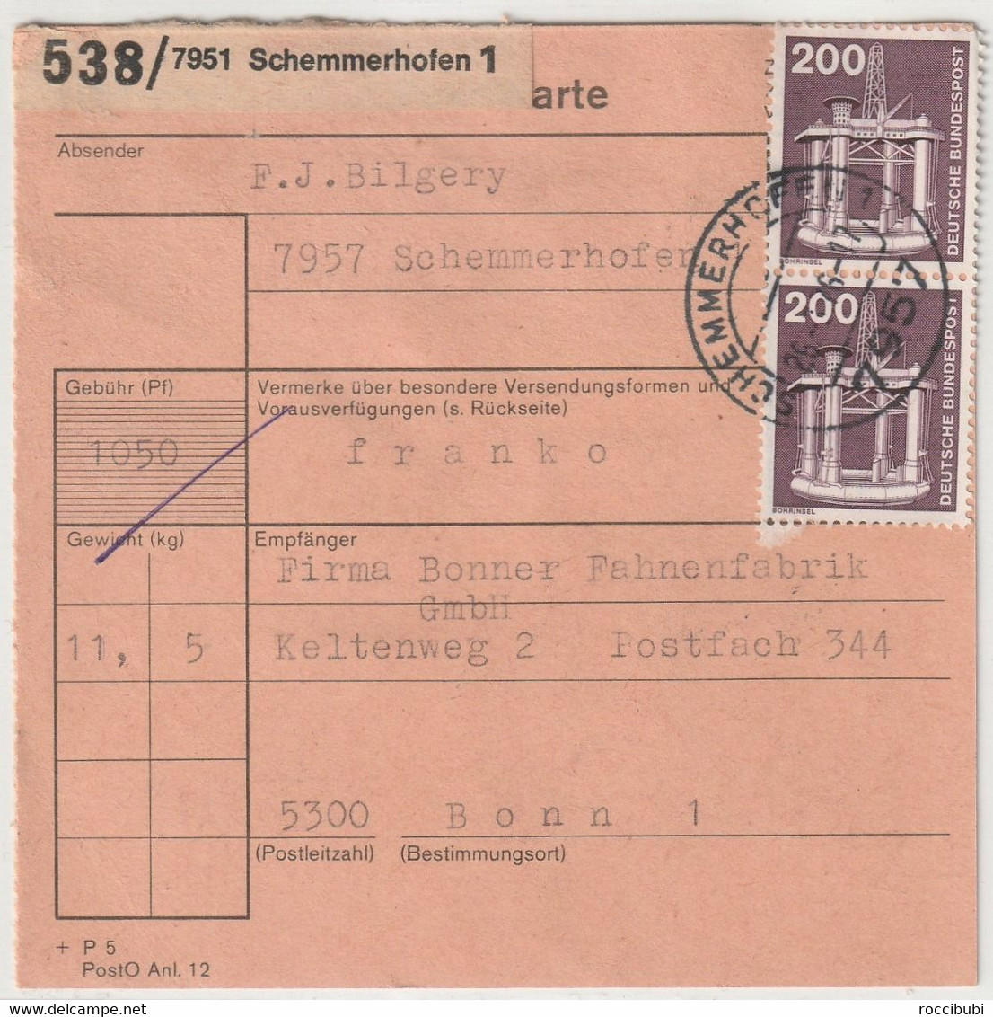 Paket Karte, Schemmerhofen - Other & Unclassified