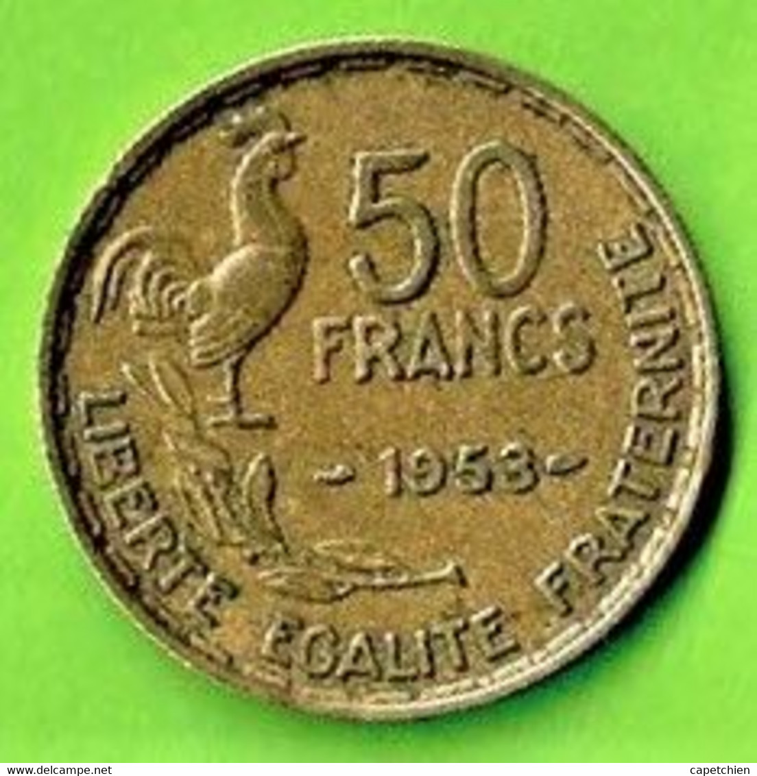 FRANCE / 50 FRANCS / G GUIRAUD / 1953 - 50 Francs