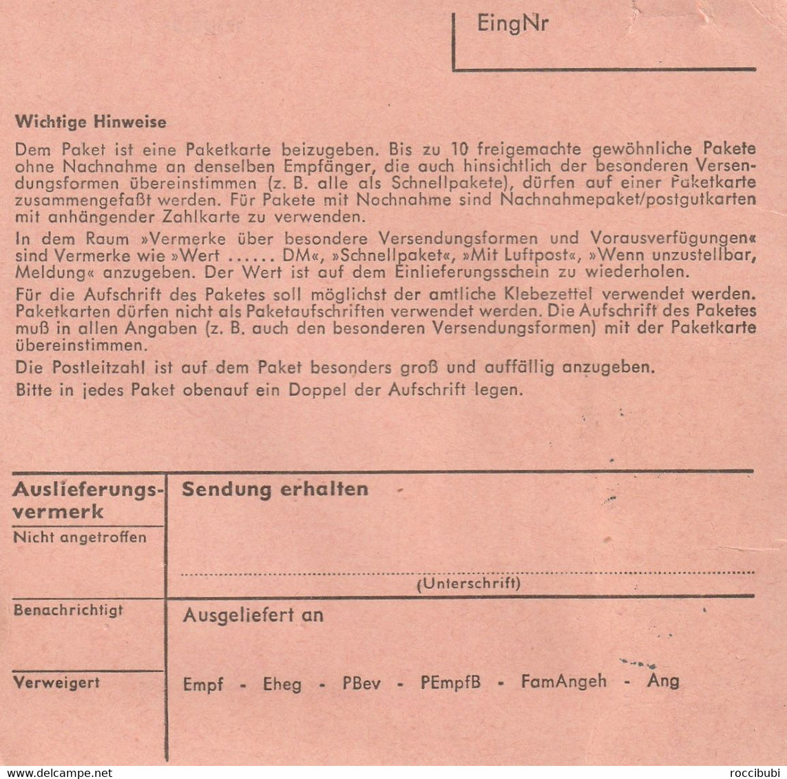 Paket Karte, Berkheim, Kreis Biberach An Der Riß - Other & Unclassified