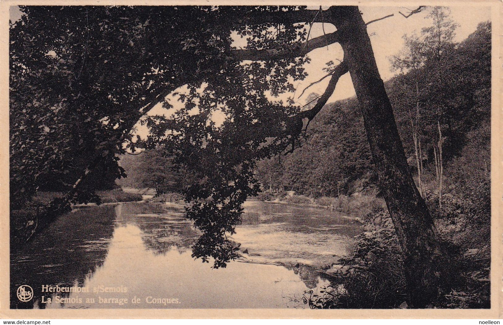 Herbeumont - La Semois Au Barrage De Conques - Herbeumont