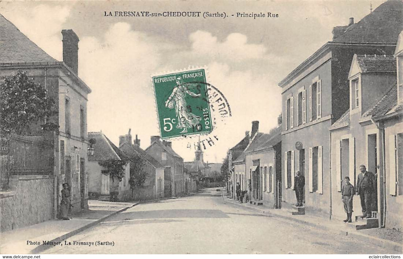La Fresnaye Sur Chédouet      72     Rue Principale               (voir Scan) - La Fresnaye Sur Chédouet