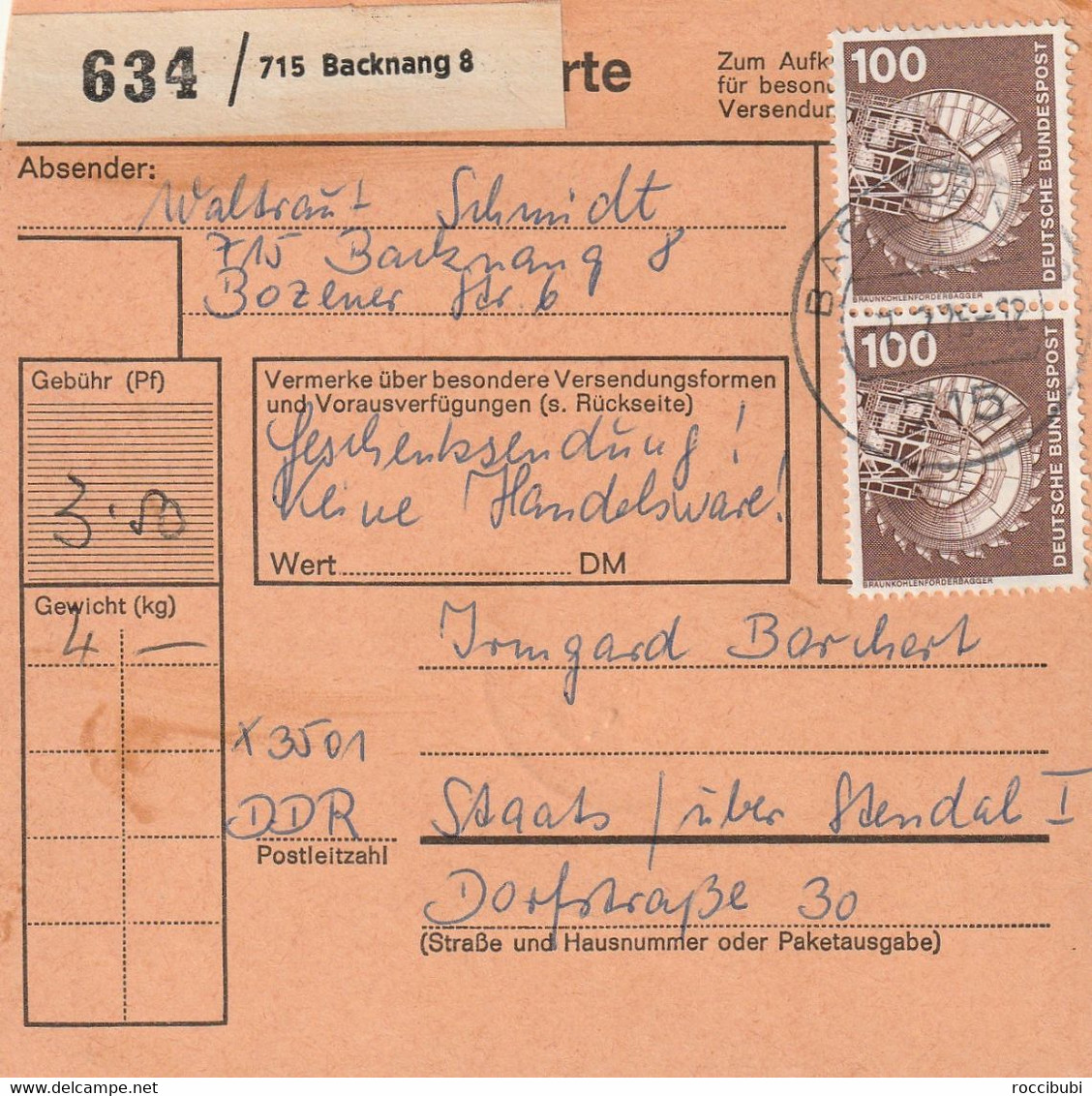 Paket Karte, Backnang - Other & Unclassified