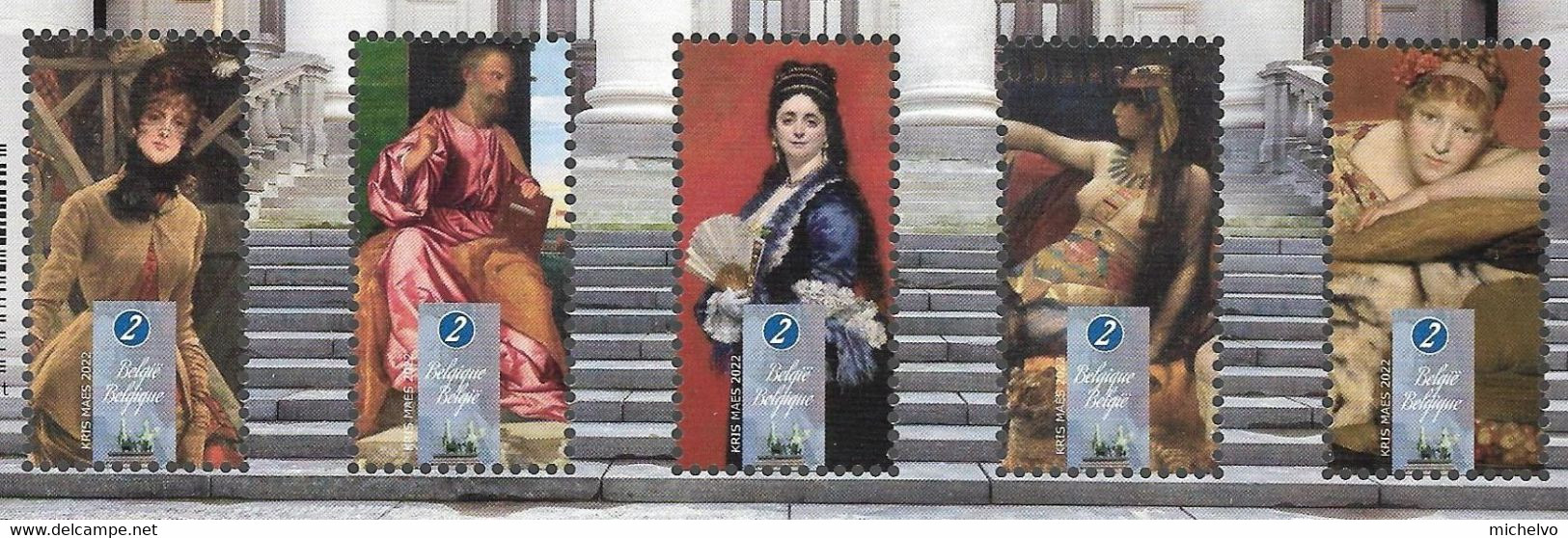 Belg. 2022 - Réouverture Du KMSKA ** (Musée Royal Des Beaux-Arts D'Anvers) - Unused Stamps