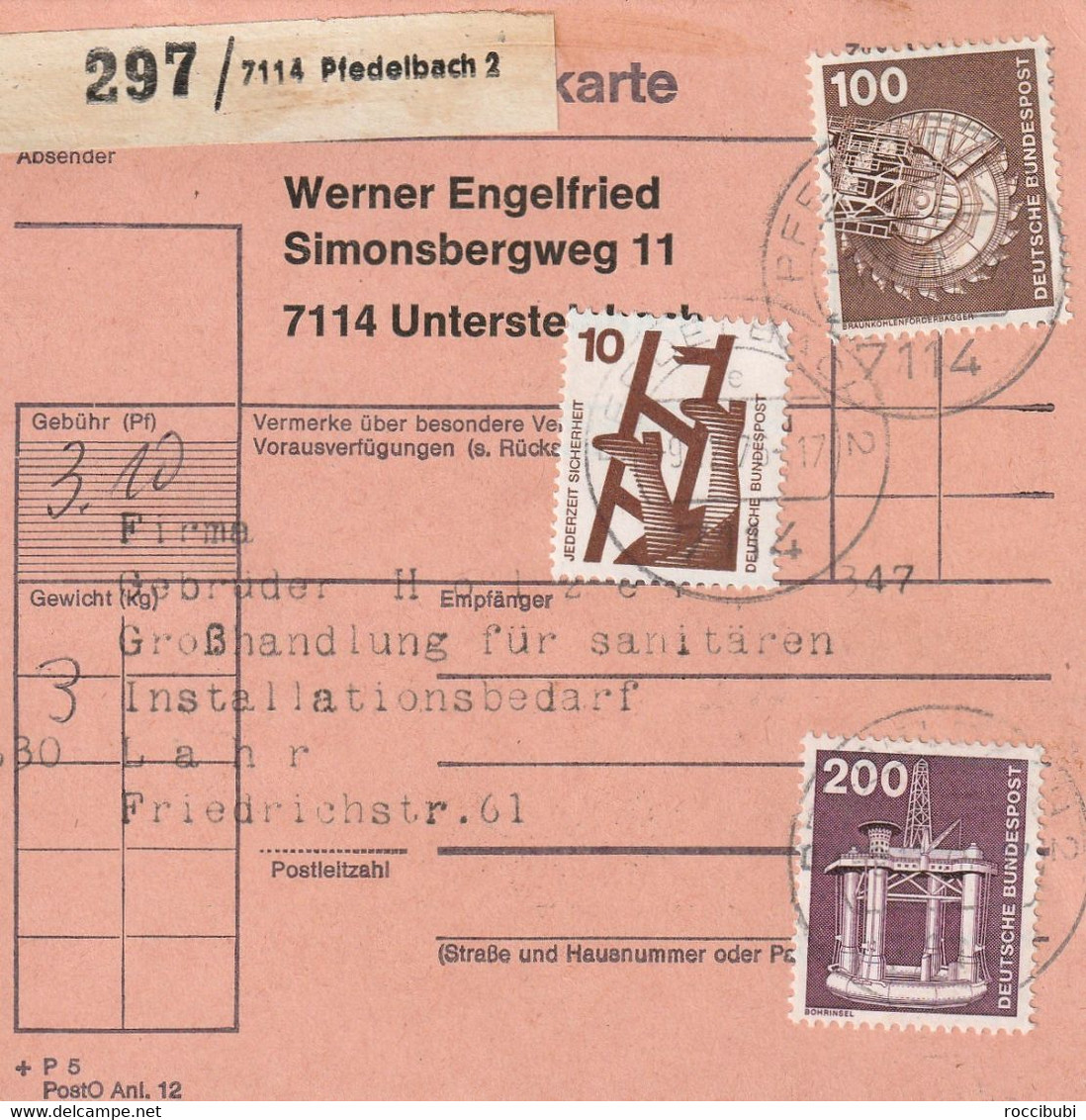 Paket Karte, Pfedelbach - Other & Unclassified