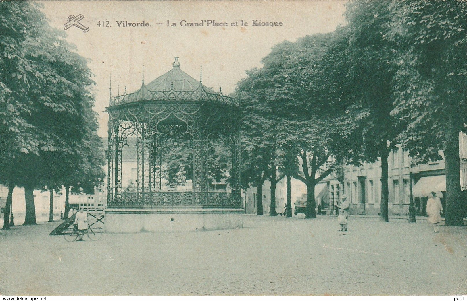 Vilvorde / Vilvoorde : La Grand'Place Et Le Kiosque - Vilvoorde