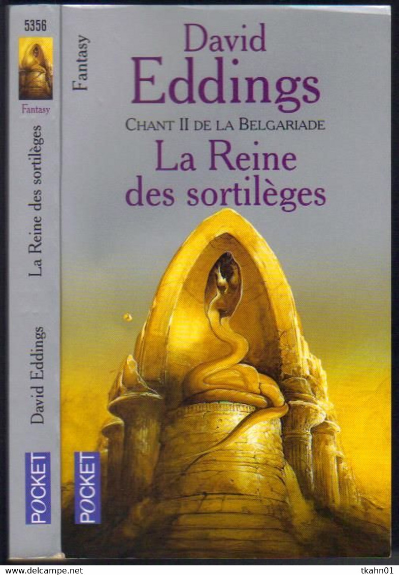 PRESSES-POCKET S-F N° 5356 " LA REINE DES SORTILEGES "   EDDINGS  DE 2005 - Presses Pocket