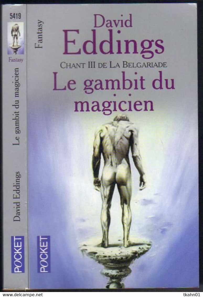 PRESSES-POCKET S-F N° 5419 " LE GAMBIT DU MAGICIEN "   EDDINGS  DE 2005 - Presses Pocket