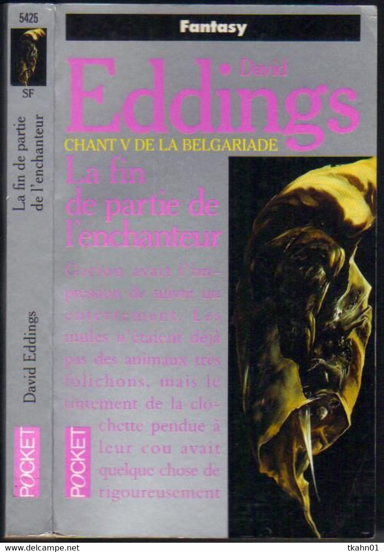 PRESSES-POCKET S-F N° 5425 " LA FIN DE PARTIE DE L'ENCHANTEUR "   EDDINGS  DE 1999 - Presses Pocket