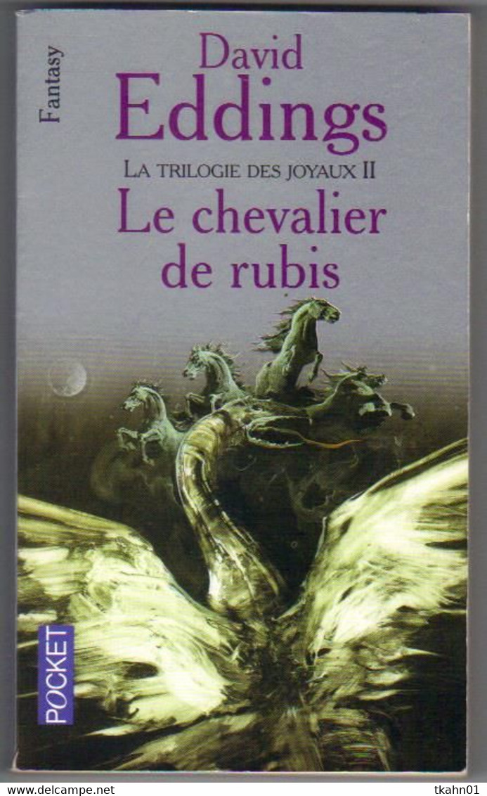 PRESSES-POCKET S-F N° 5577 " LE CHEVELIER DE RUBIS "   EDDINGS  DE 2005 - Presses Pocket