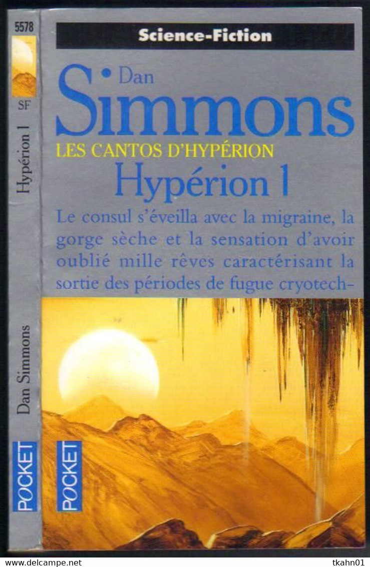 PRESSES-POCKET S-F N° 5578 " HYPERION-1 "  SIMMONS  DE 2000 - Presses Pocket