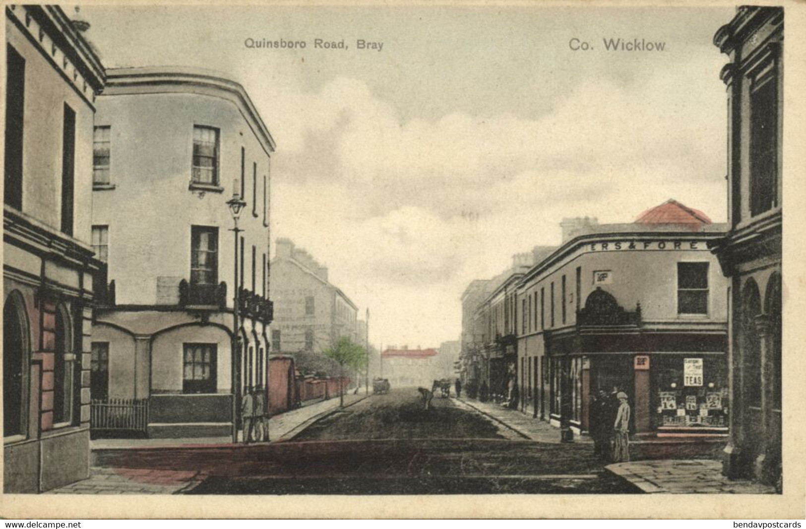 Ireland, BRAY, Co. Wicklow, Quinsboro Road (1910s) Postcard - Wicklow