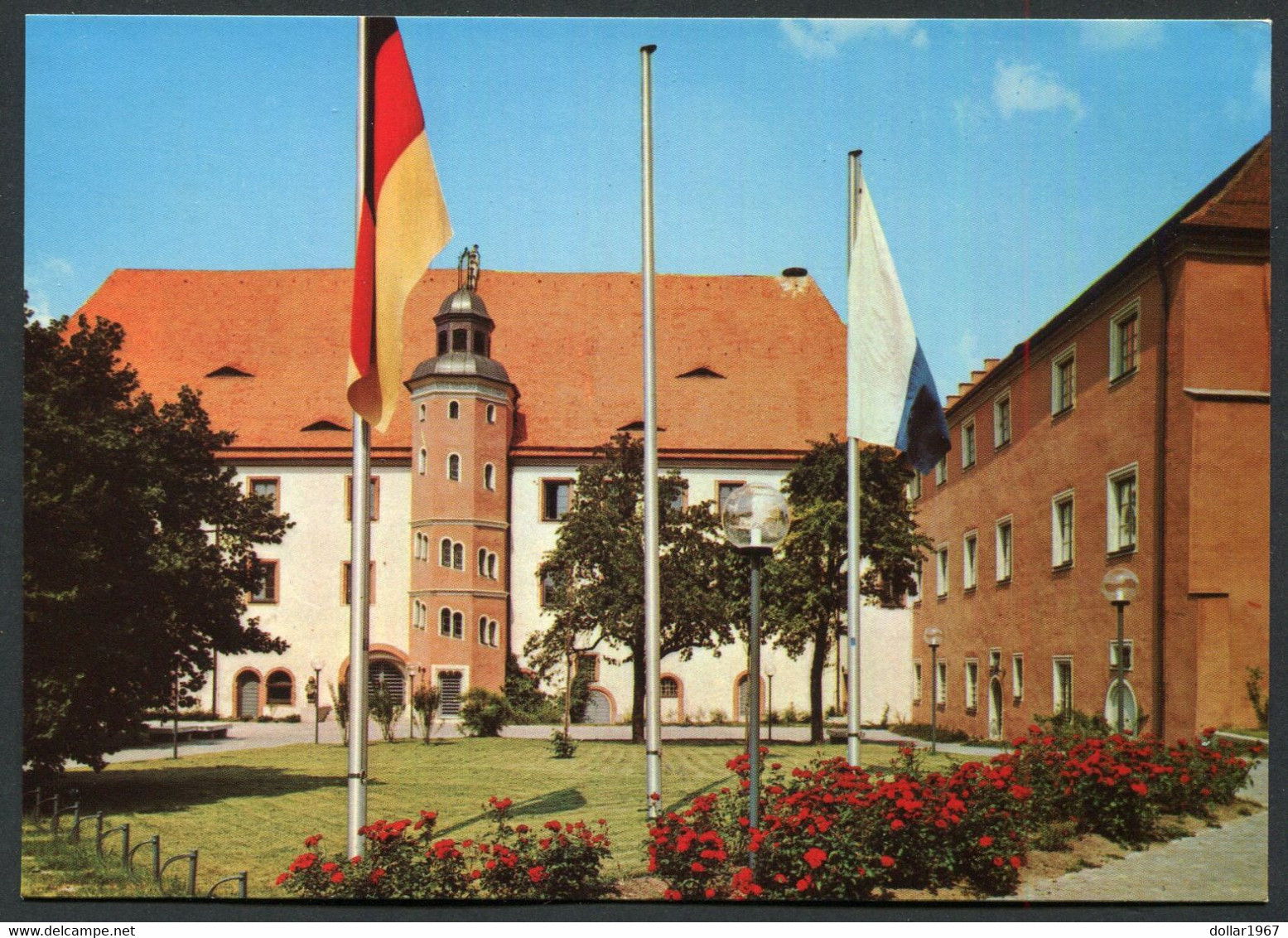 Schloss Neumarkt Oberpfalz , Schloss Am Hofplan  -  NOT Used - 2 Scans For Condition.(Originalscan !!) - Neumarkt I. D. Oberpfalz