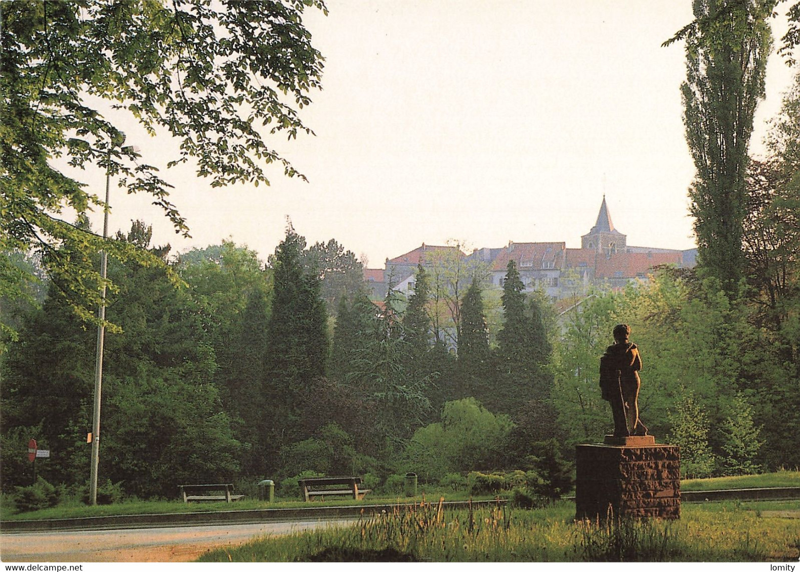 Belgique Linkebeek CPM Regard Du Peter Pan Sur Le Village Statue Blik On Het Dorp - Linkebeek