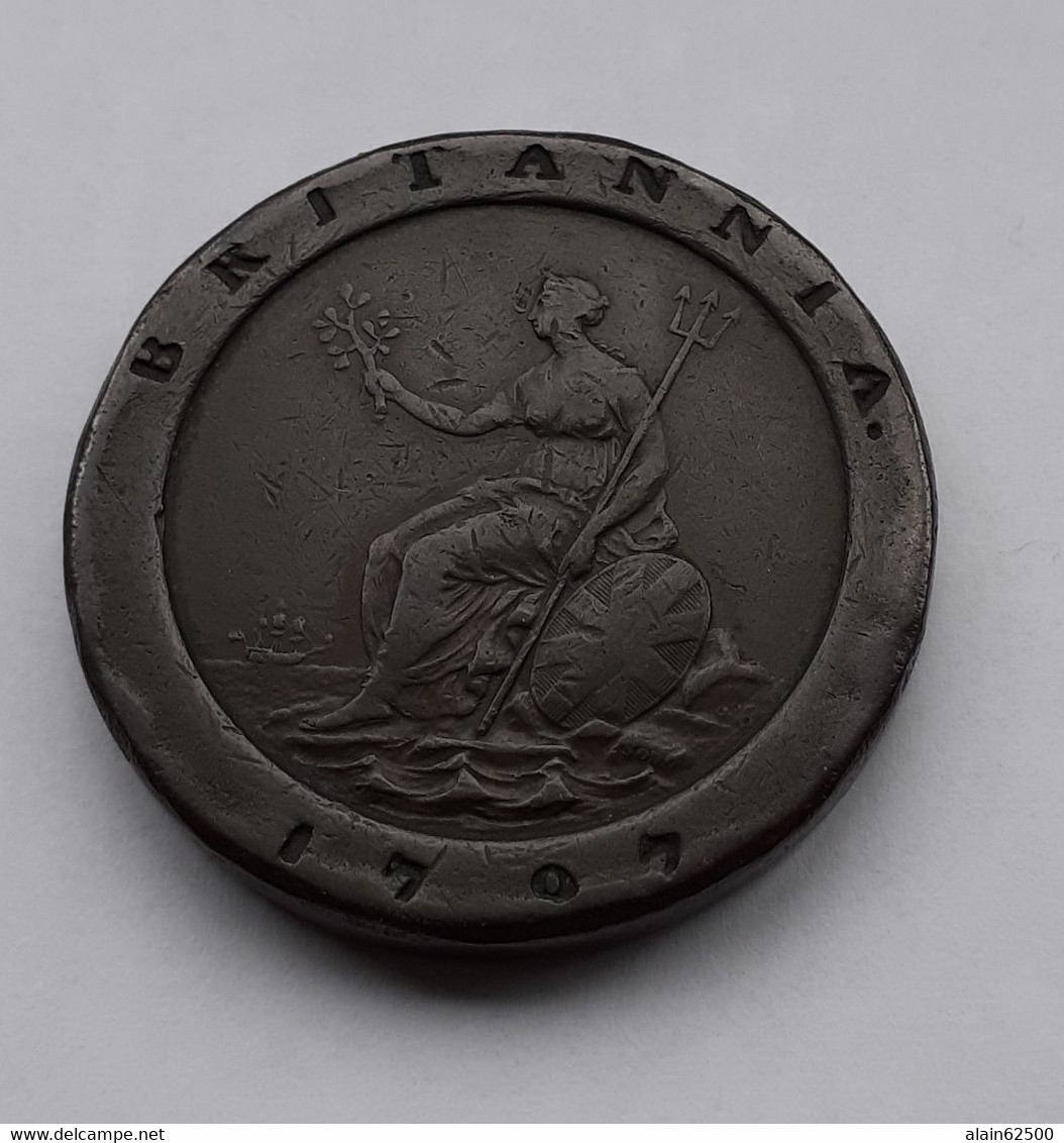 GRANDE - BRETAGNE . GEORGE III . 2 PENCE . 1797 . - D. 2 Pence