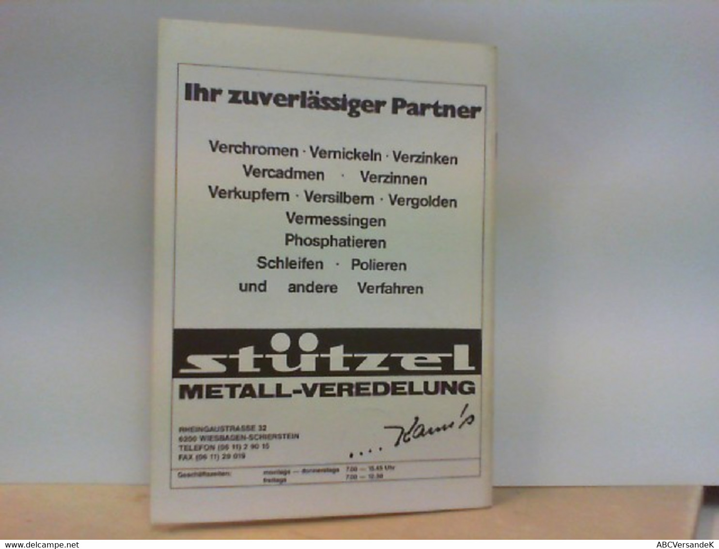 Willkommen Am Schiersteiner Hafen - Festschrift Und Programm - Hesse