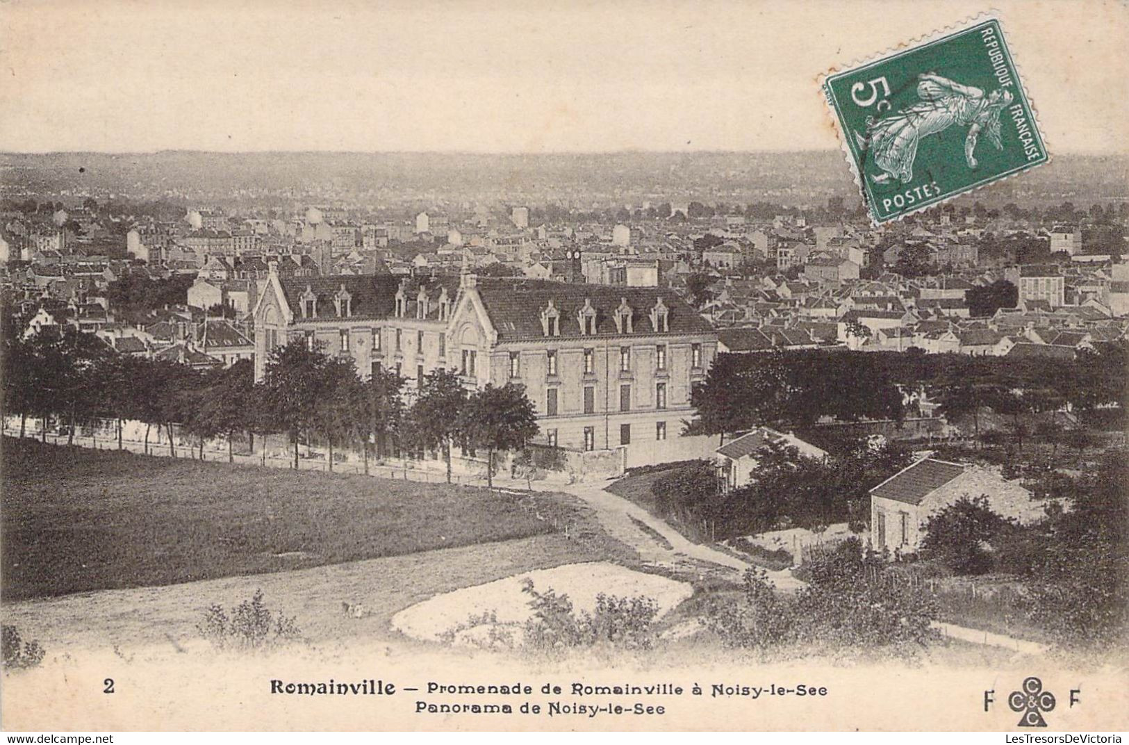CPA - 93 - ROMAINVILLE - Promenade De Romanville à Noisy Le Sec - Romainville