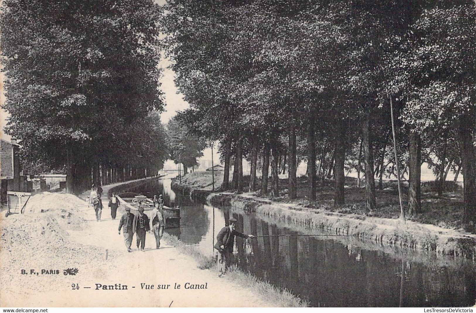 CPA - 93 - PANTIN - Vue Sur Le Canal - BF PARIS - Pantin