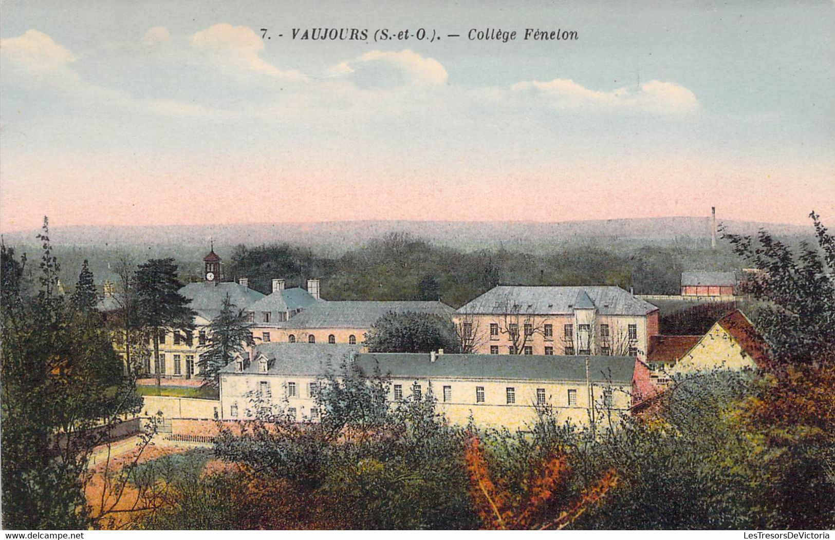 CPA - 93 - VAUJOURS - Collège Fénelon - Colorisée - Chatelain Vaujours - Autres & Non Classés