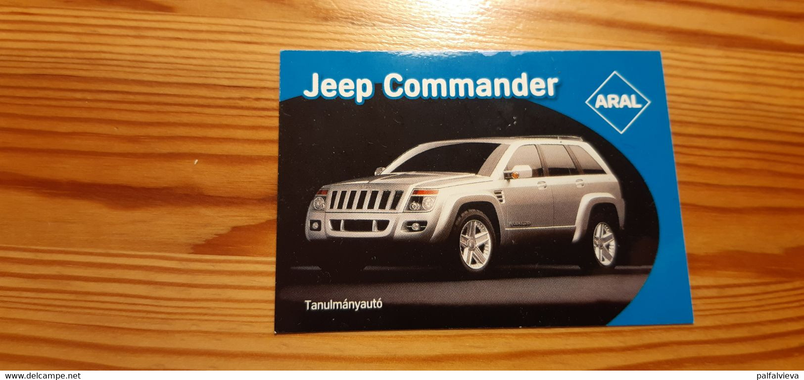 Aral Trading Card Hungary - Car, Jeep - Moteurs