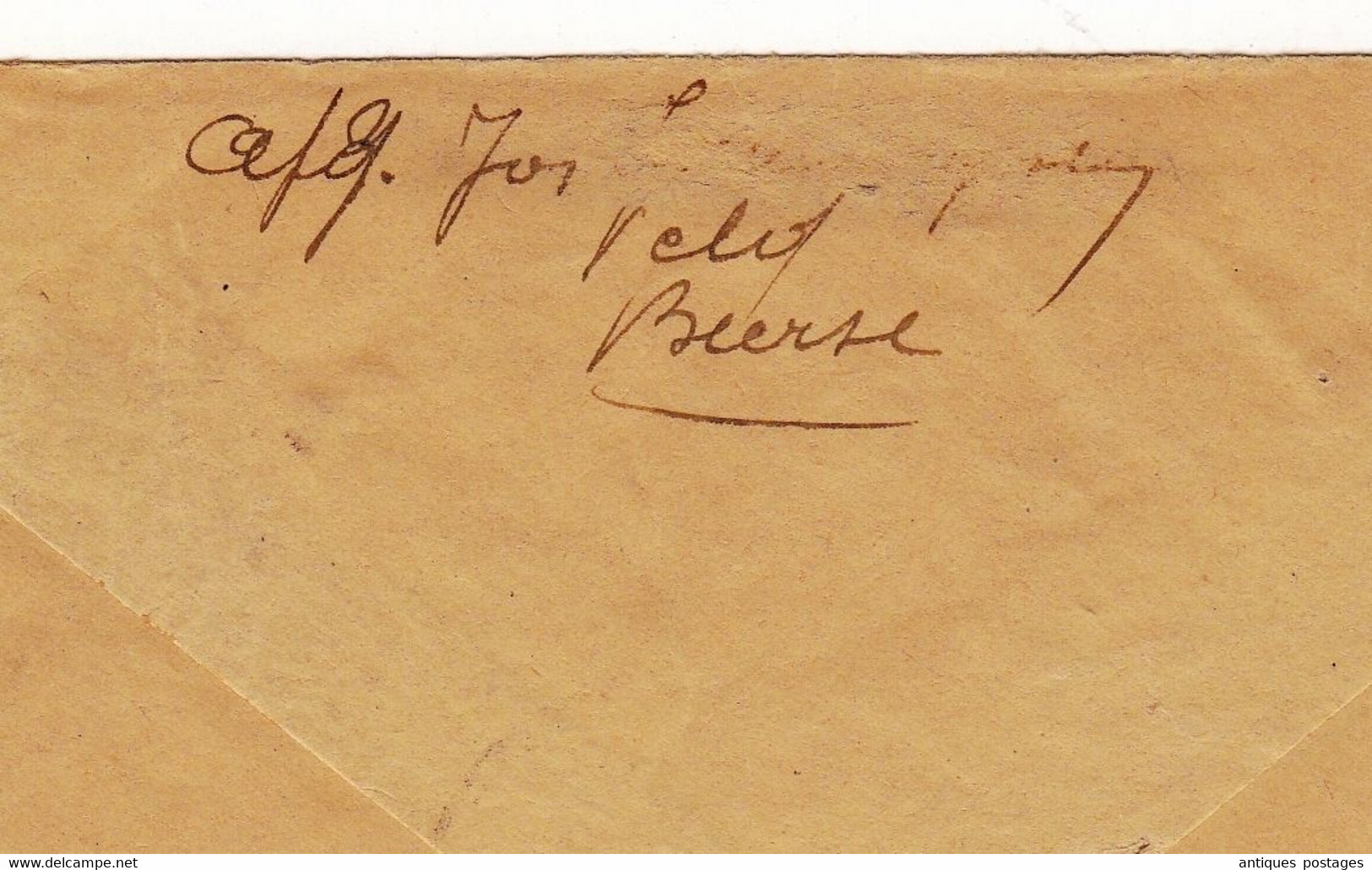 Lettre Recommandée 1948 Beerse Belgique Timbre Lion Héraldique - 1929-1937 Lion Héraldique