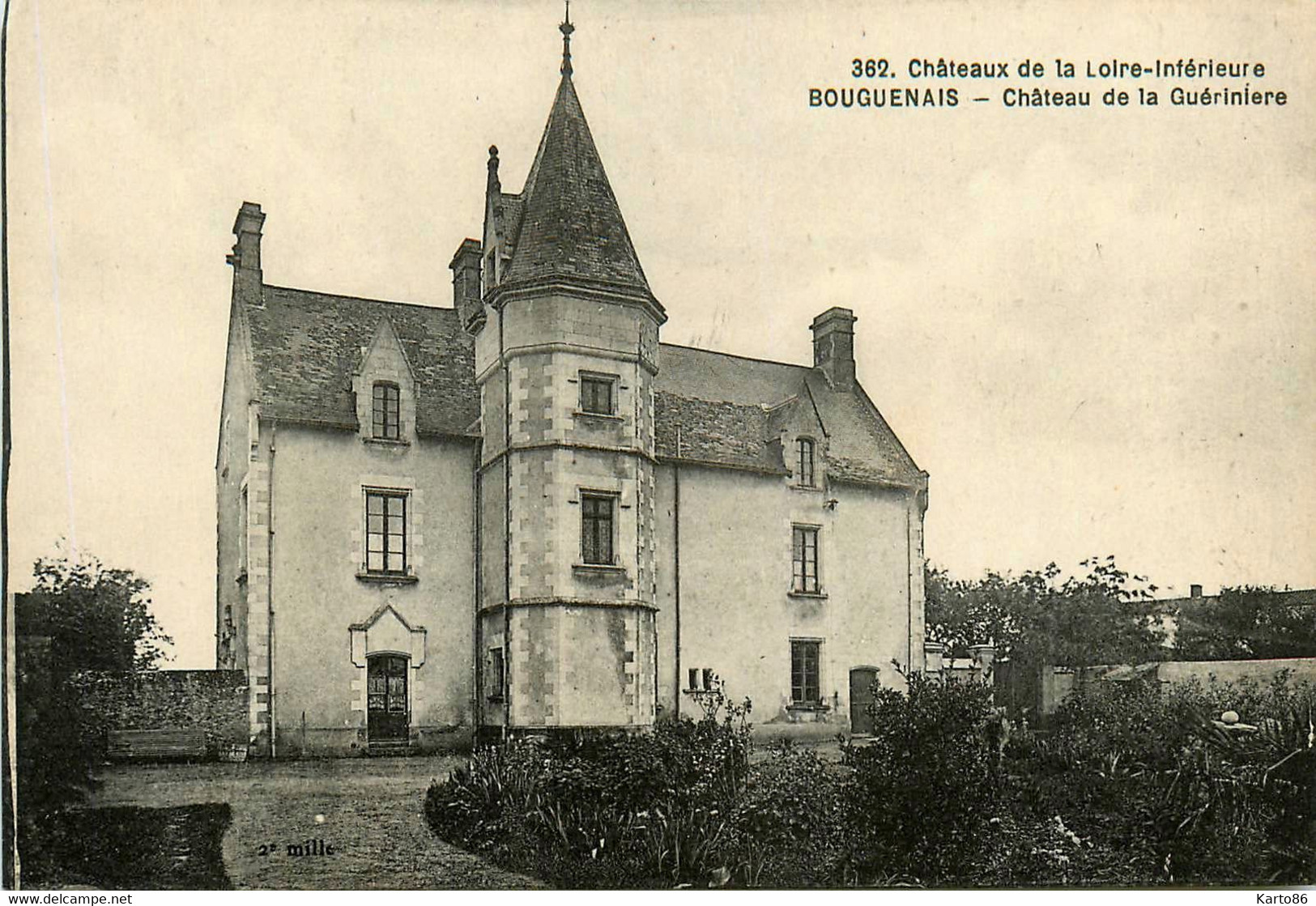 Bouguenais * Le Château De La Guérinière * Châteaux De La Loire Inférieure N°362 - Bouguenais