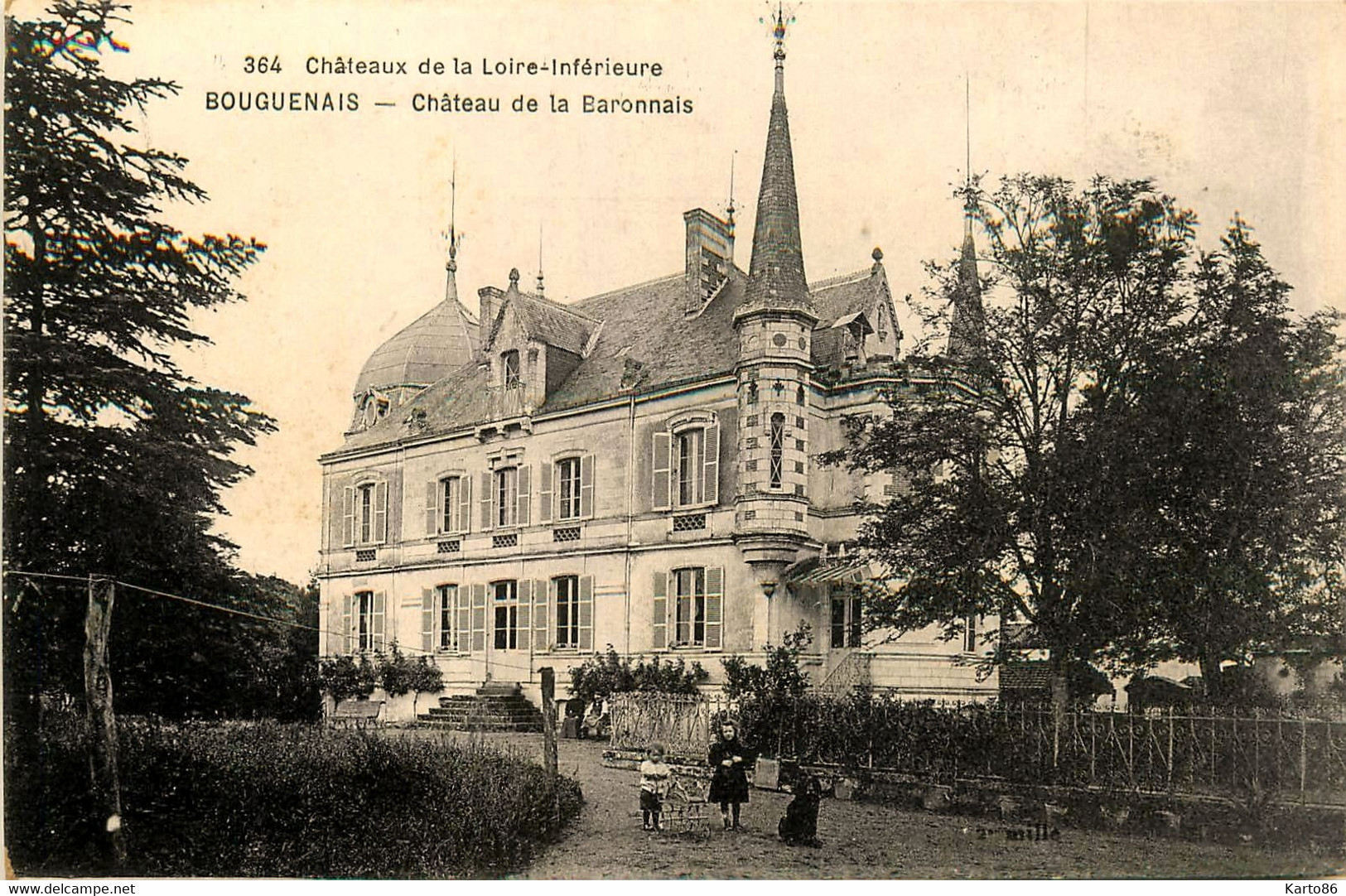 Bouguenais * Le Château De La Baronnais * Châteaux De La Loire Inférieure N°364 - Bouguenais