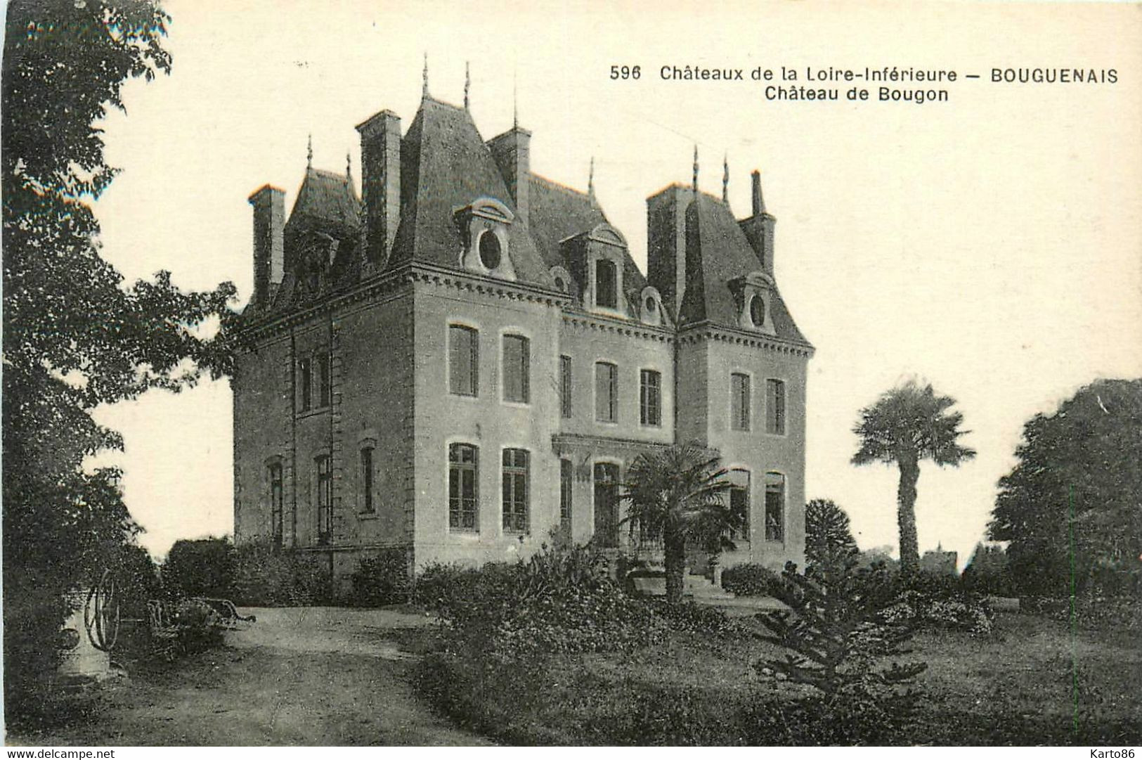 Bouguenais * Le Château De Bougon * Châteaux De La Loire Inférieure N°596 - Bouguenais