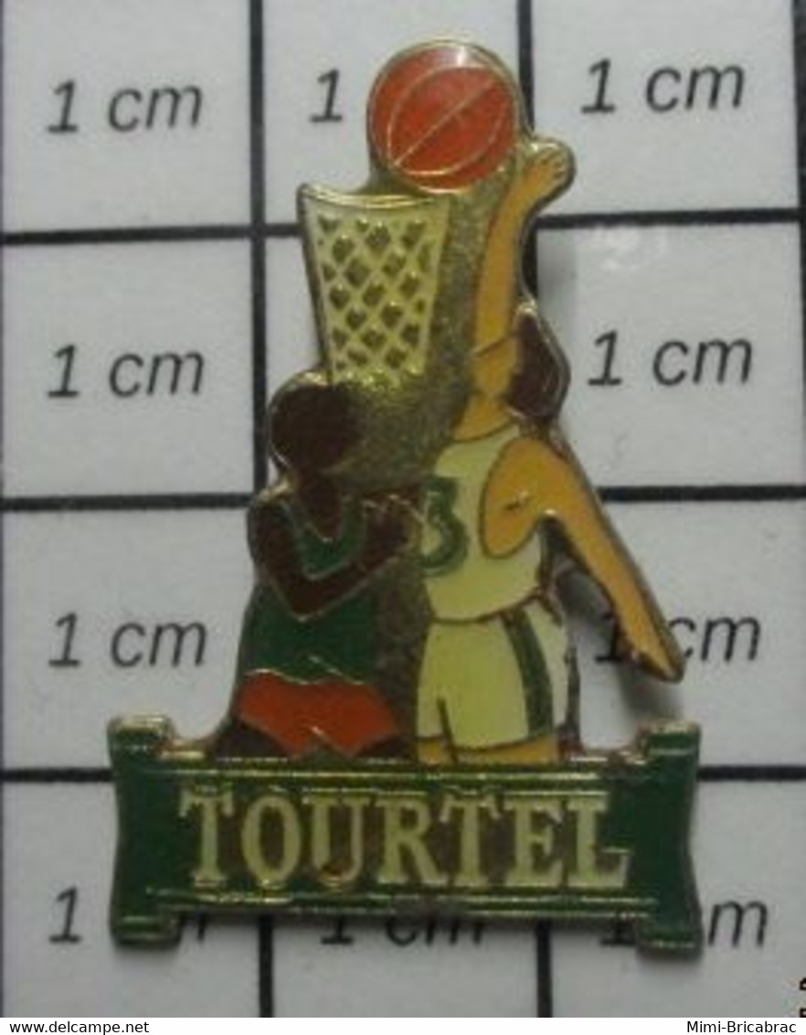 512h Pin's Pins / Beau Et Rare / BIERES / BIERE SANS ALCOOL TOURTEL BASKET-BALL - Bière