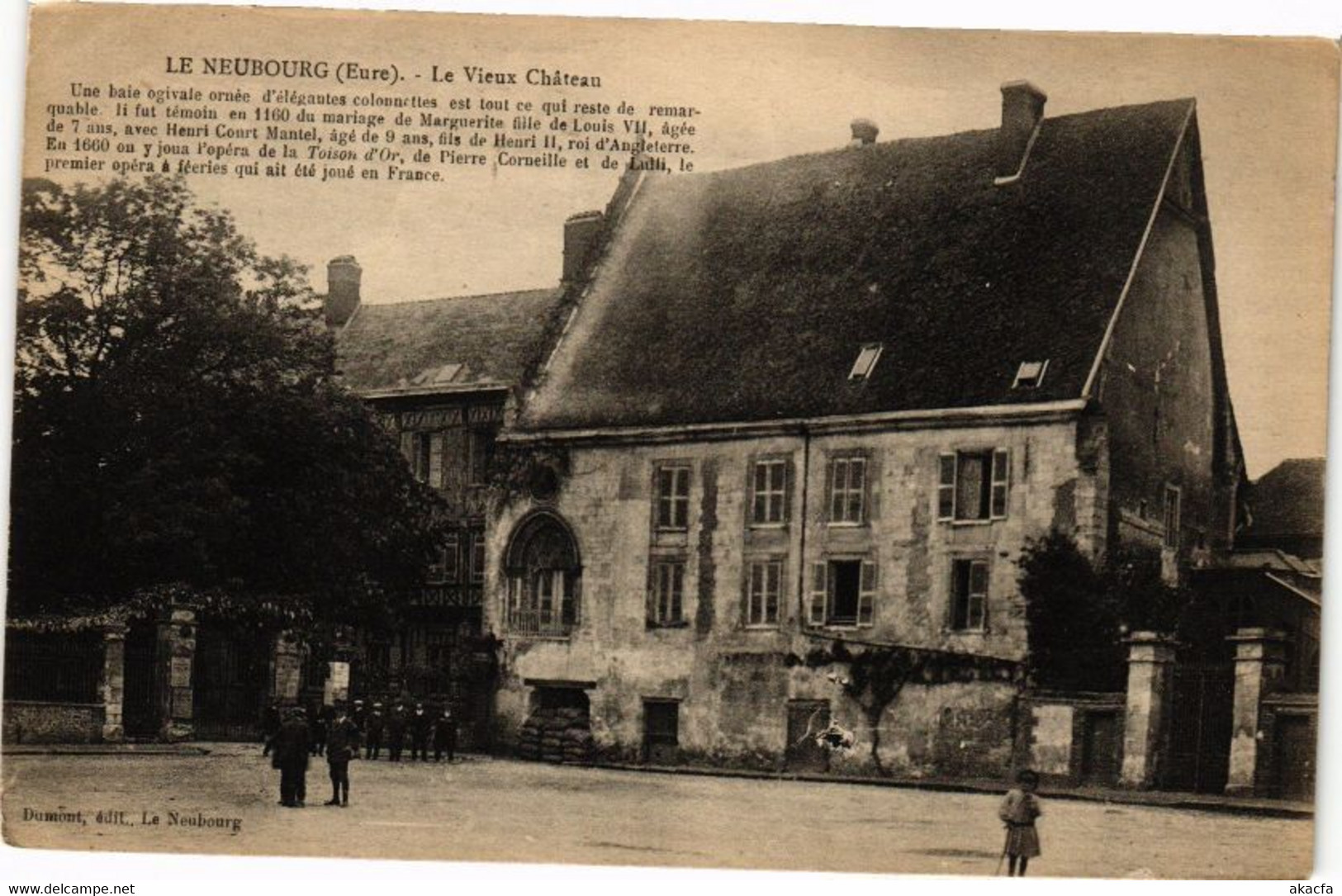 CPA Le NEUBOURG - Le Vieux Chateau .. (182332) - Le Neubourg