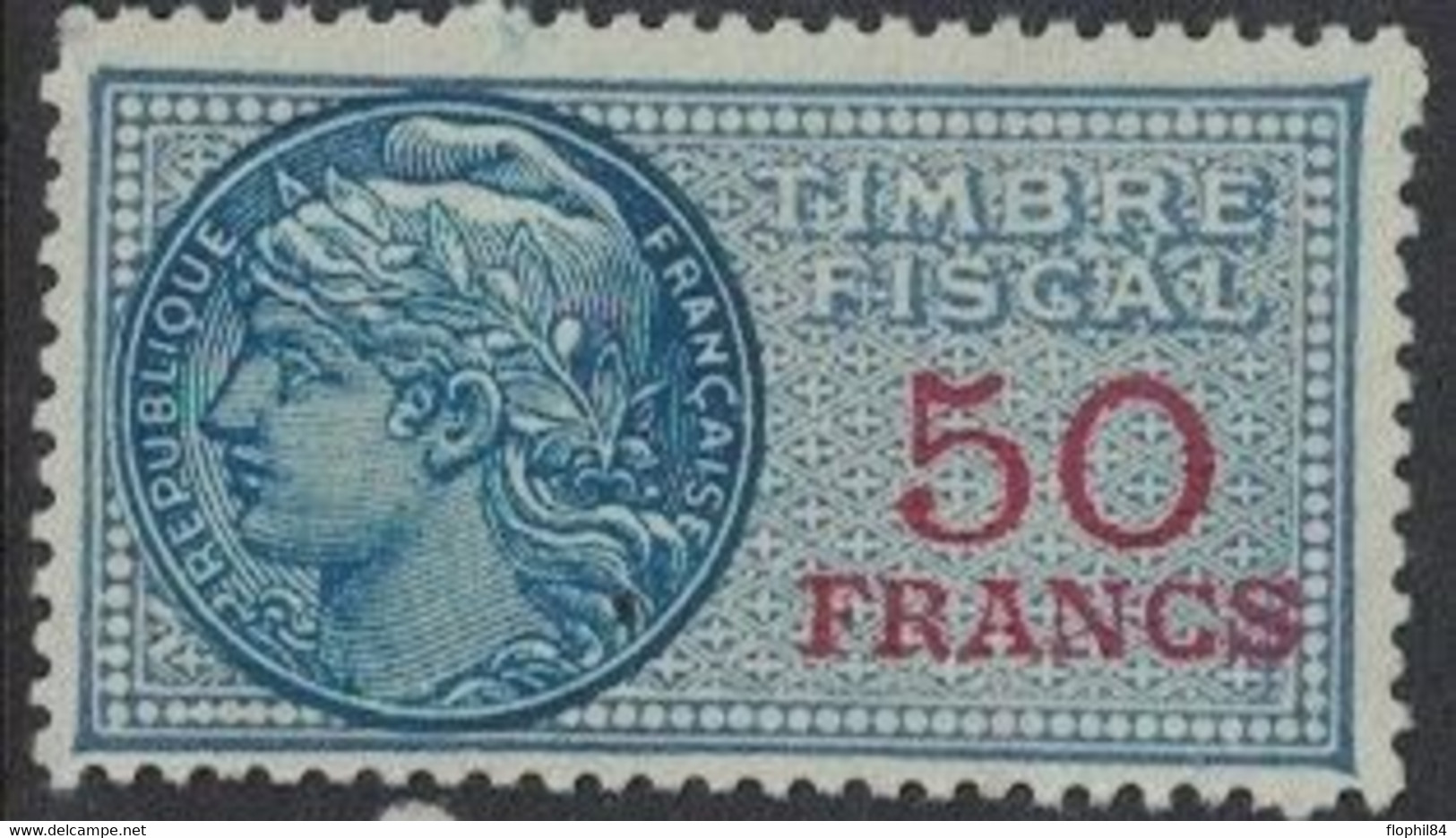 TIMBRE MOBILE - FISCAUX GENERAUX - N°160 -  AVEC GOMME SANS TRACE - COTE 5€ . - Stamps