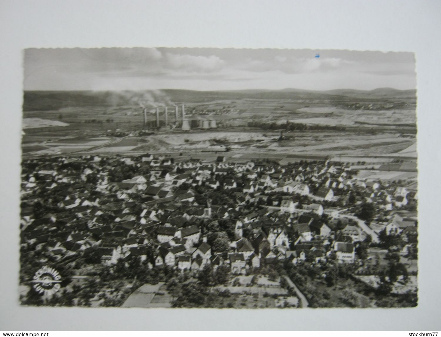 BORKEN  , Luftbild  ,   Schöne Karte Um 1955 - Borken