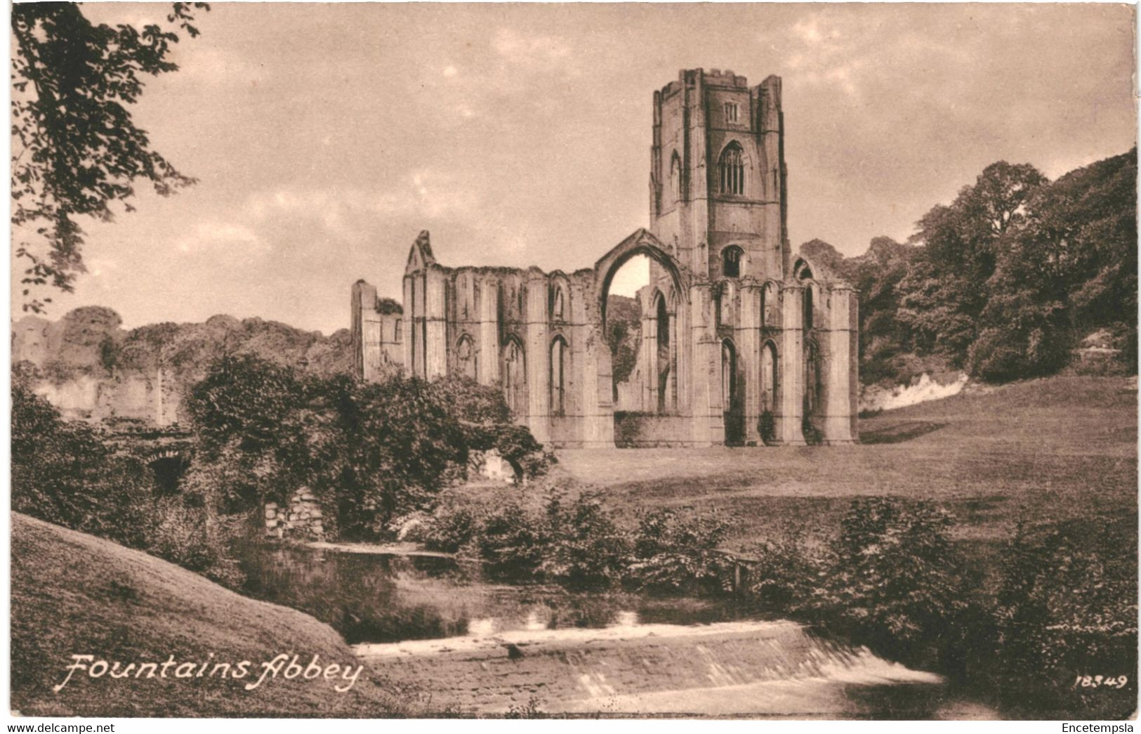 CPA Carte Postale  Royaume Uni Fountains Abbey VM58180ok - York