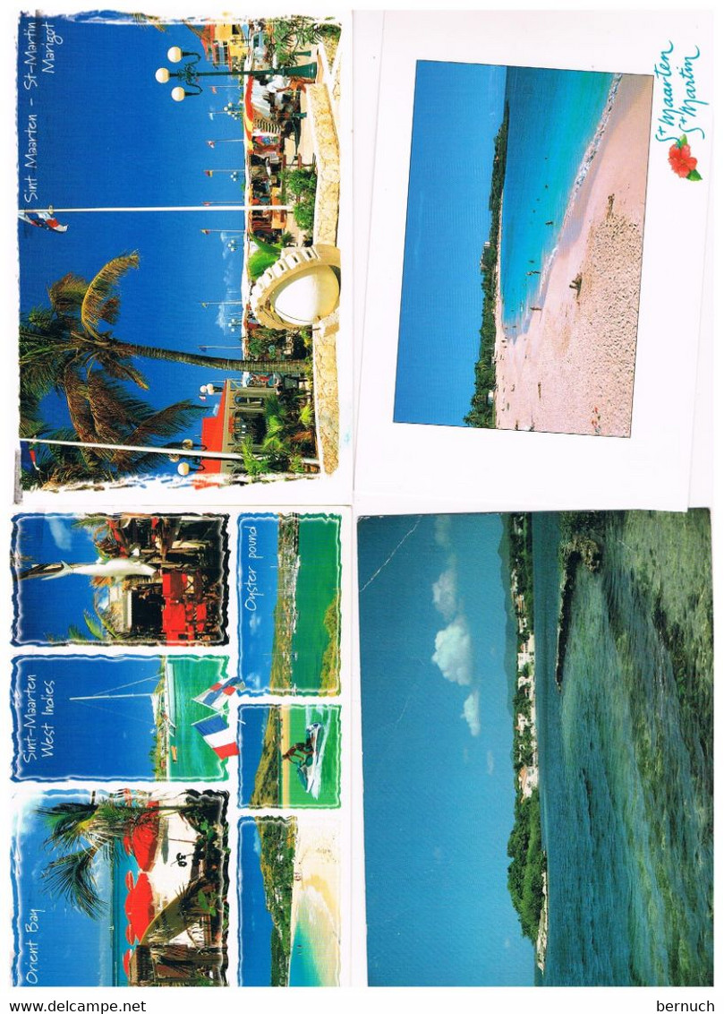 CPM 12 CARTES DE ST MARTIN - Saint Martin