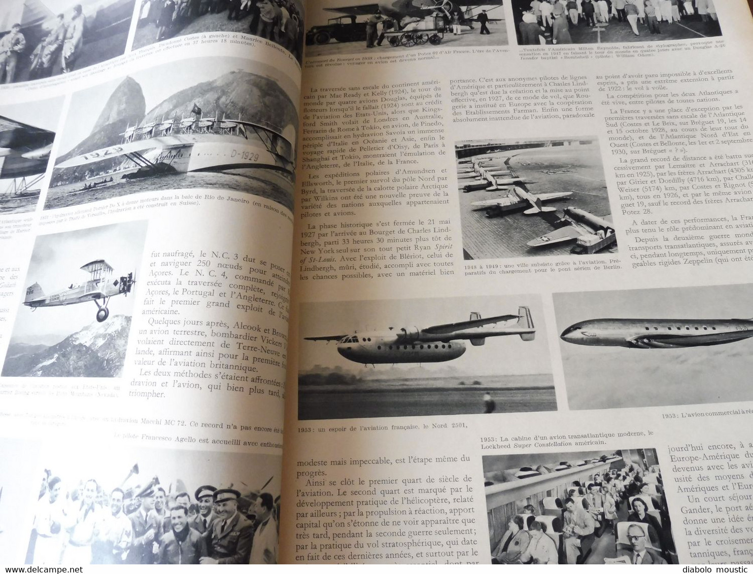 1953 INTERAVIA  - Les frères Wright ; Le F-100 ; Nombreuses pubs "Avions"    Etc (édition originale)