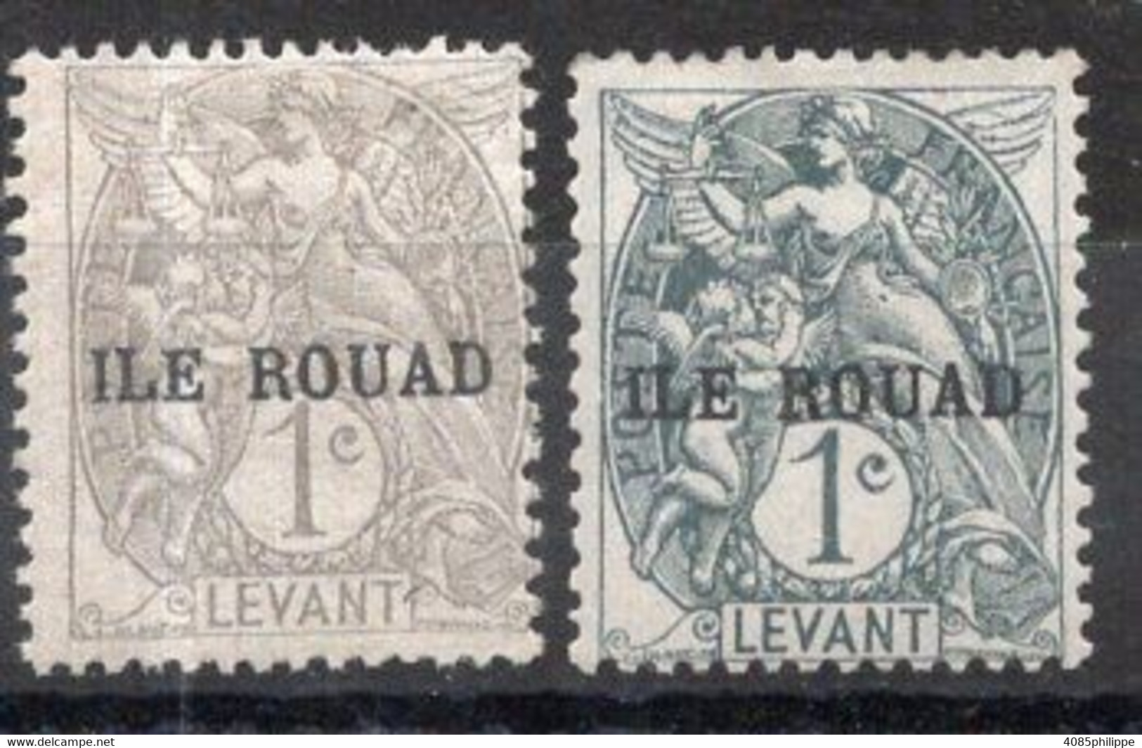 Rouad Timbres- Poste N°4* & 4a* Neufs Charnière TB Cote : 3€25 - Neufs