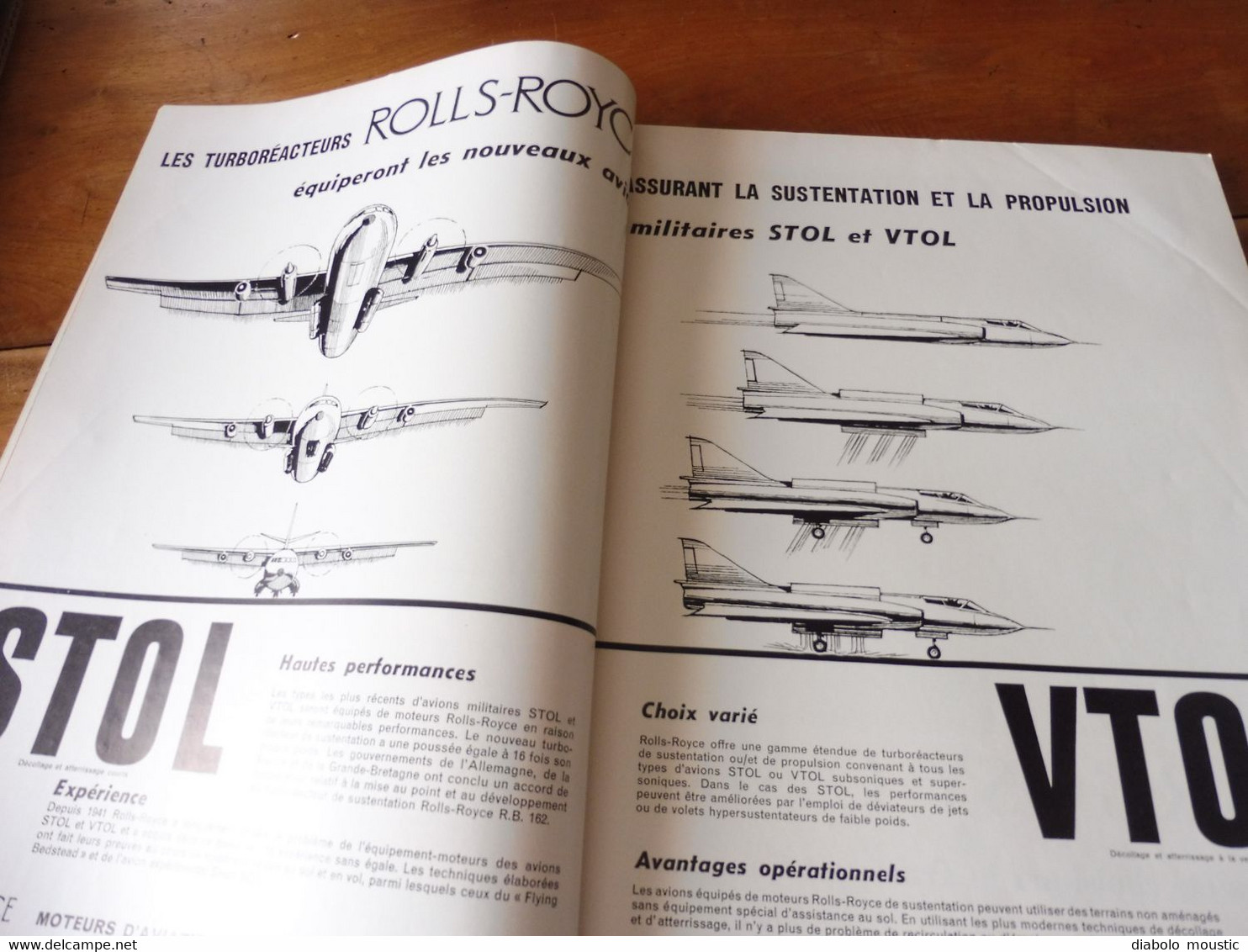 1961 INTERAVIA  - Boeing 747 ; Véhicule amphibie Stalwart  ; Les armes anti chars ;  Pubs sur les AVIONS ; etc