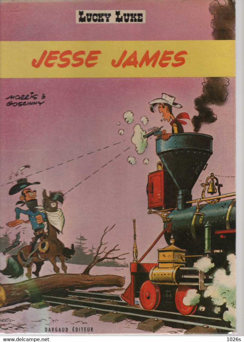 B.D.LUCKY LUKE - JESSE JAMES - 1971 - Lucky Luke