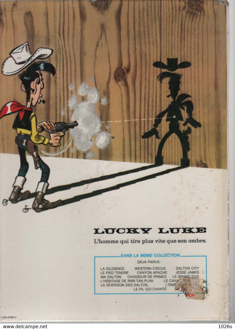 B.D.LUCKY LUKE - LA DILIGENCE - 1977 - Lucky Luke