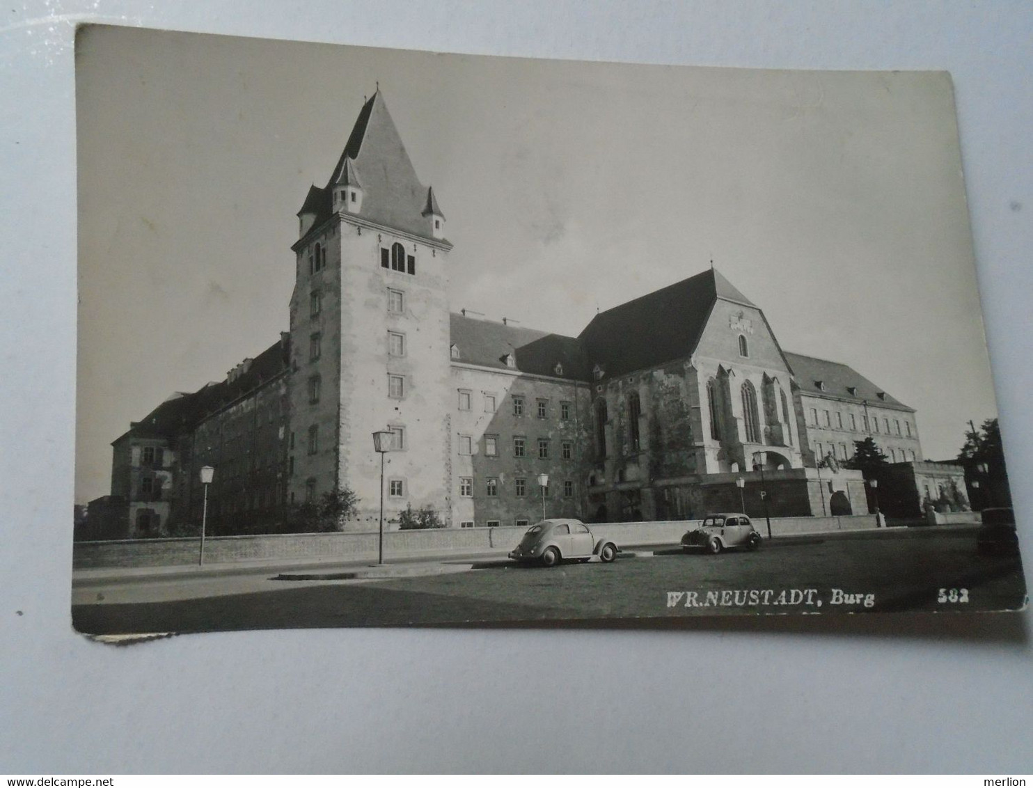 D191230   Österreich   Wiener Neustadt  -Burg - FOTO-AK  Porto Ungarn - Wiener Neustadt