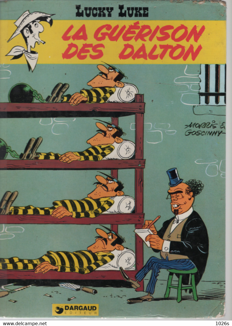 B.D.LUCKY LUKE - LA GUERISON DES DALTON -  1979 - Lucky Luke