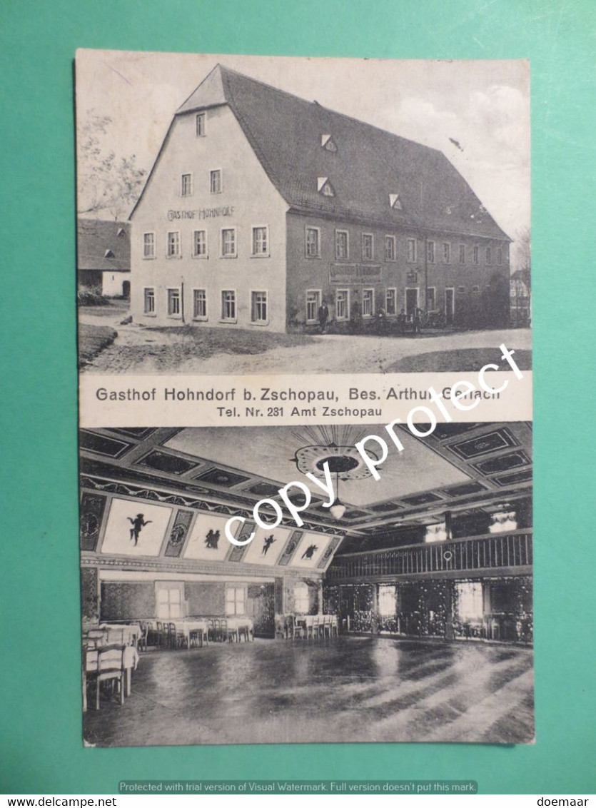 DE151 Zschopau Gasthof Hohndorf - Zschopau