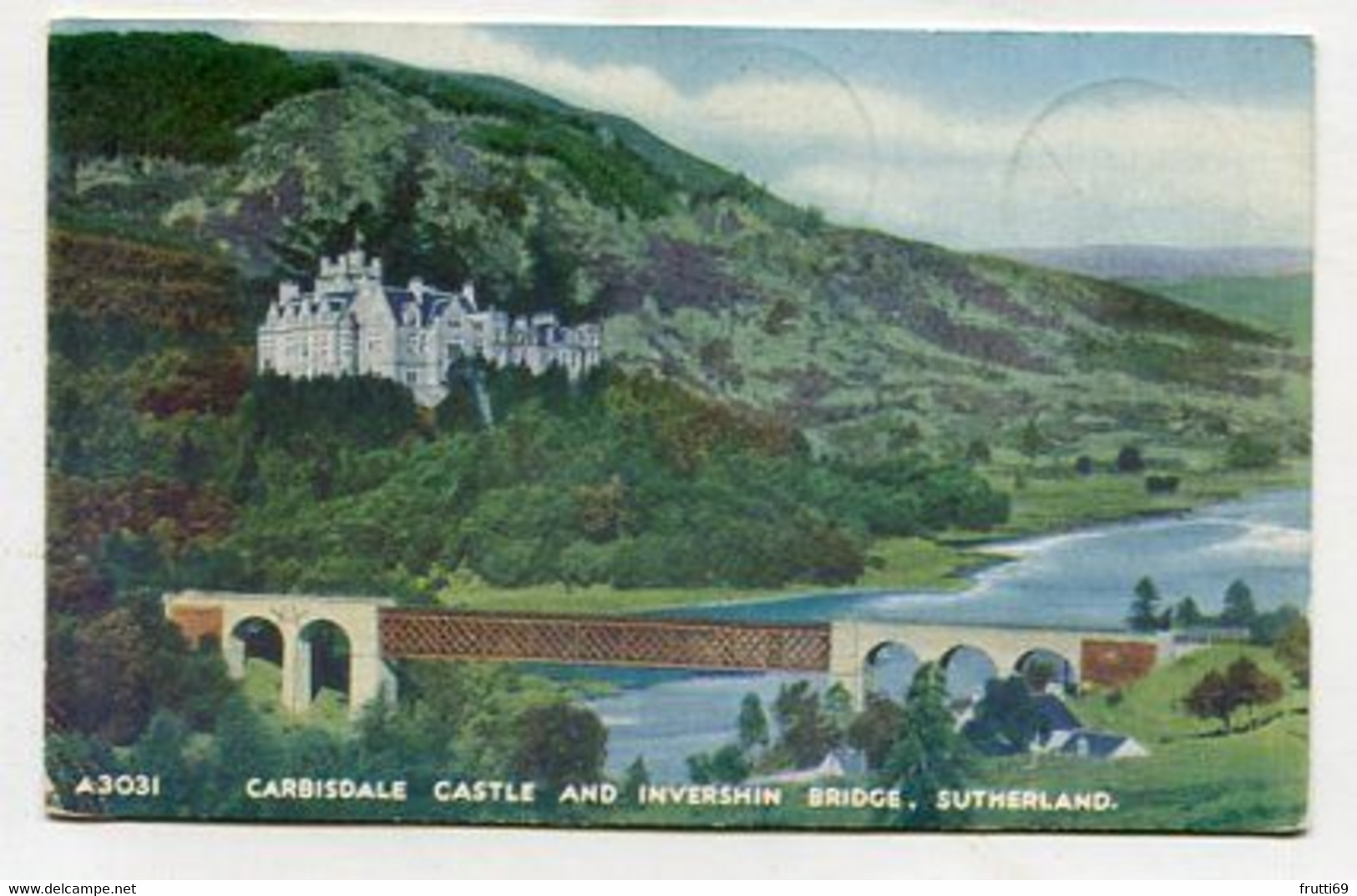 AK 087640 SCOTLAND - Carbisdale Castle And Invershin Bridge - Sutherland