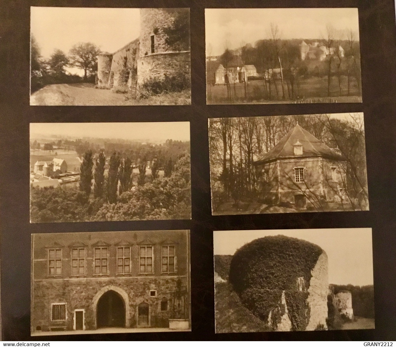 LENNIK «  CHÂTEAU DE GAESBEEK » 12 CARTES DIFFÉRENTES VUES .NELS - Lennik