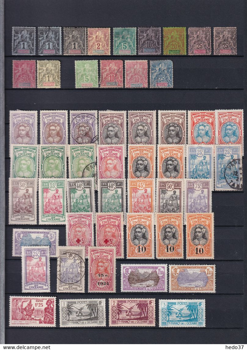 Océanie - Collection - Tous états - Used Stamps